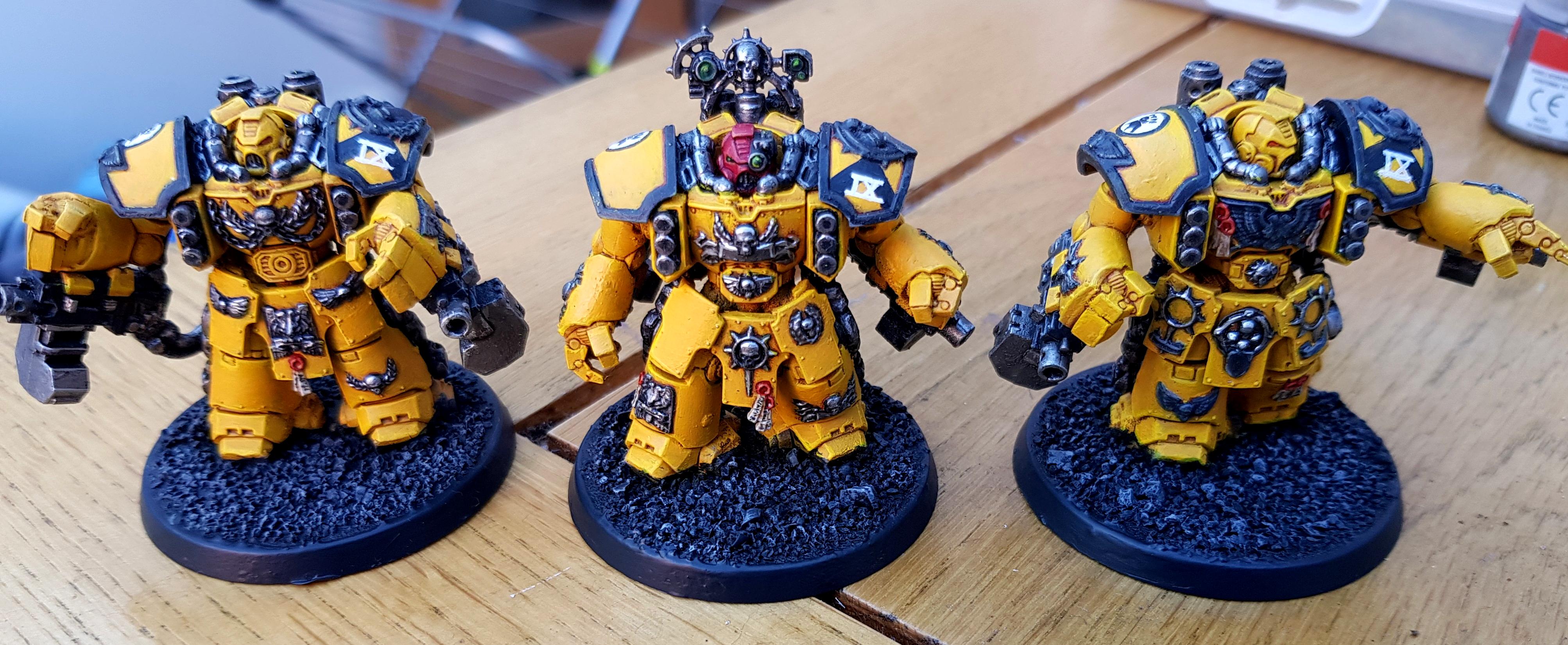 bandai space marine imperial fist